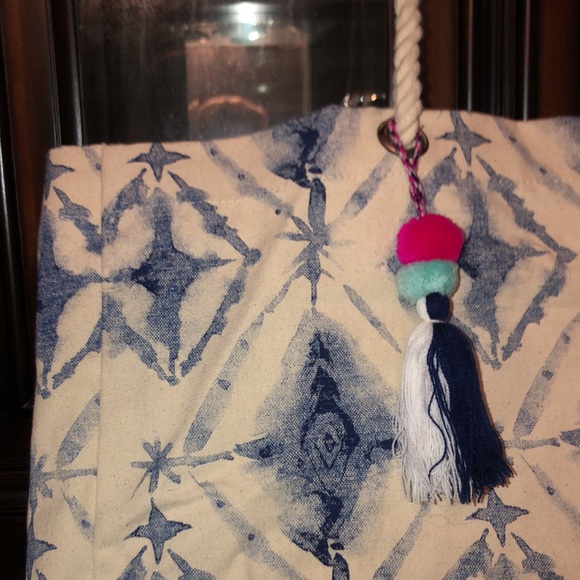 Canvas Beach Tote - Picture 3 of 4